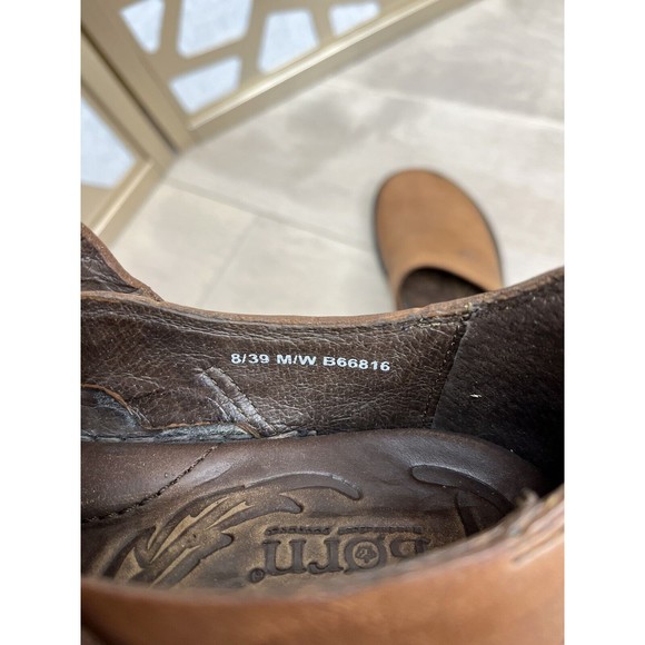 Born Womens Teena Street Slip On Loafers Low Heel Shoes Comfort 8 Eu 39 - Picture 9 of 12